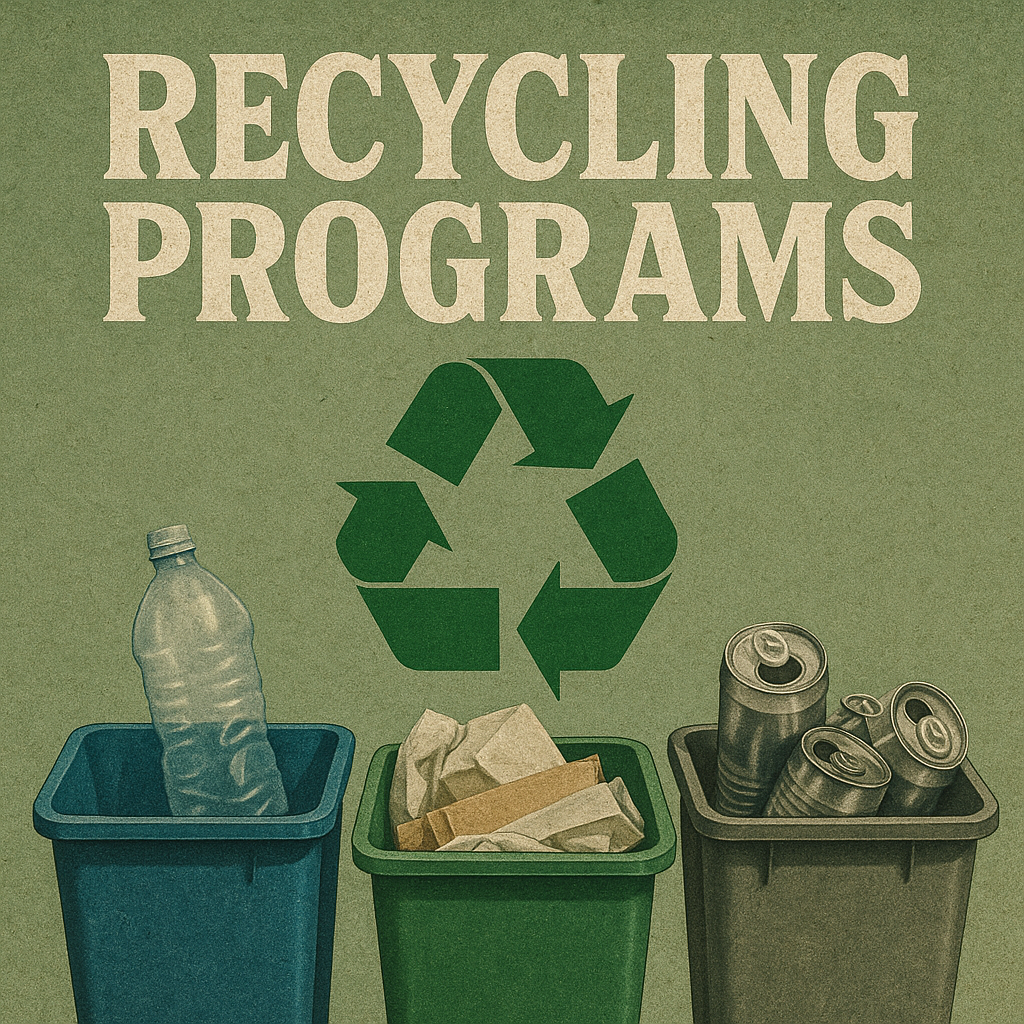 Recycling program activity