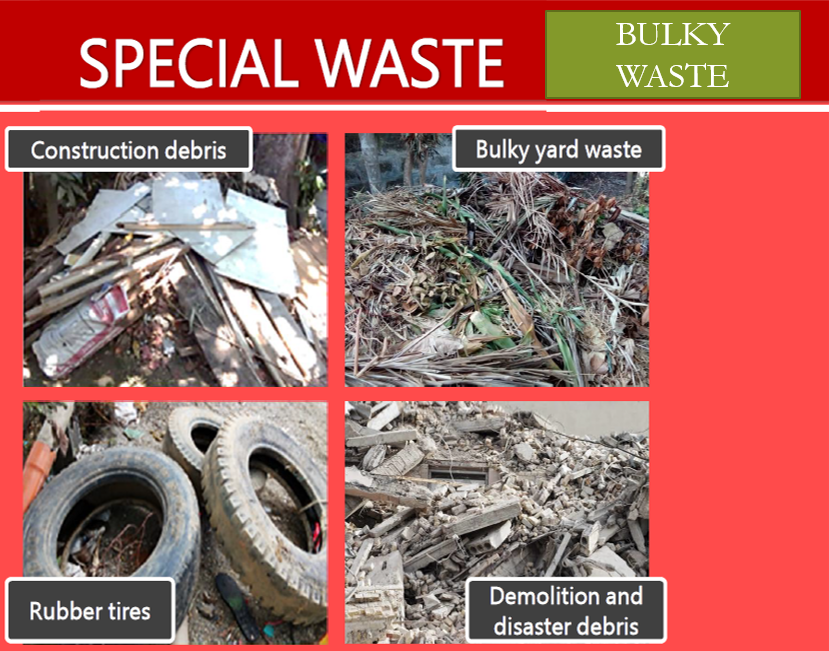 Construction and bulky waste reference guide